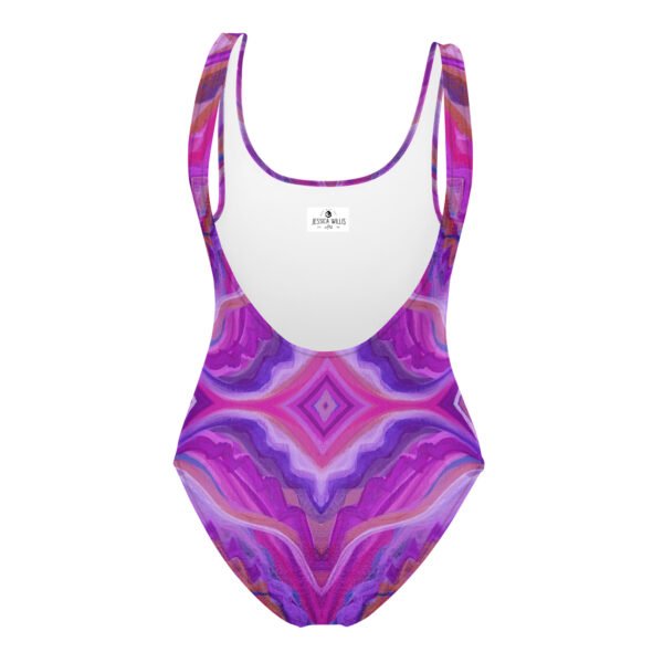 Pink Portal One-Piece Swimsuit - Image 4