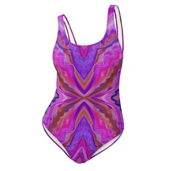 Pink Portal One-Piece Swimsuit