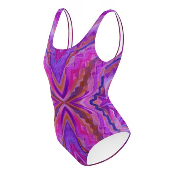 Pink Portal One-Piece Swimsuit - Image 3