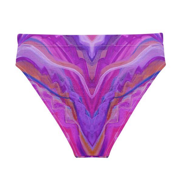 Pink Portal Recycled high-waisted bikini bottom - Image 2