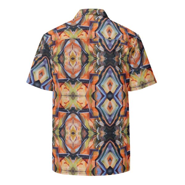 Autumn Tones Unisex button shirt - Image 2