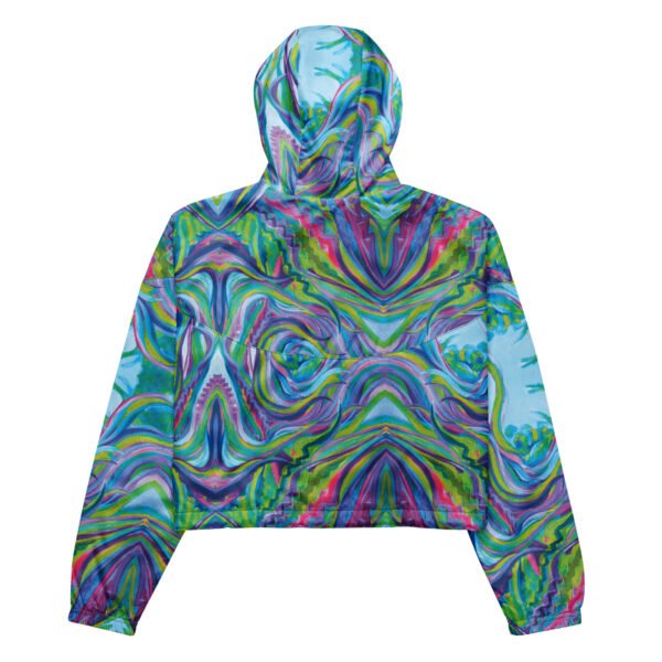 Fern Gully Women’s cropped windbreaker - Image 2