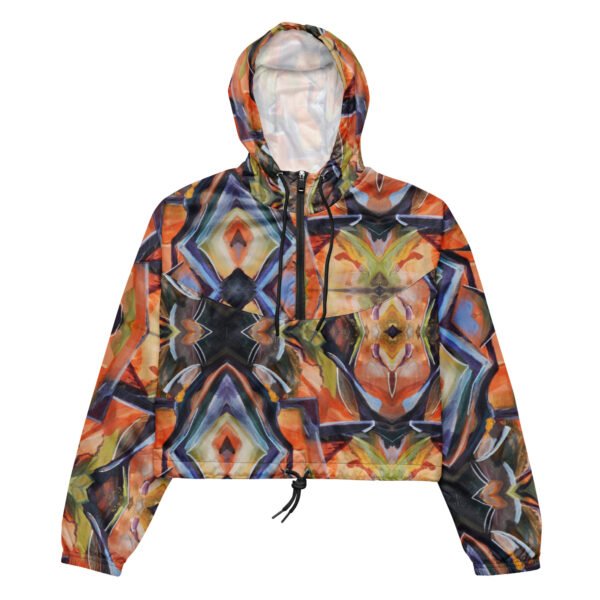 Autumn Tones Women’s cropped windbreaker