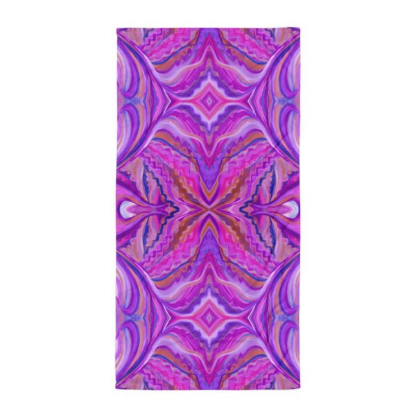 Pink Portal Beach Towel