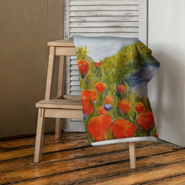 California Poppies Beach Towel - Image 2