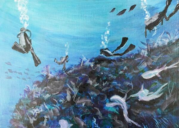 Scuba Painting